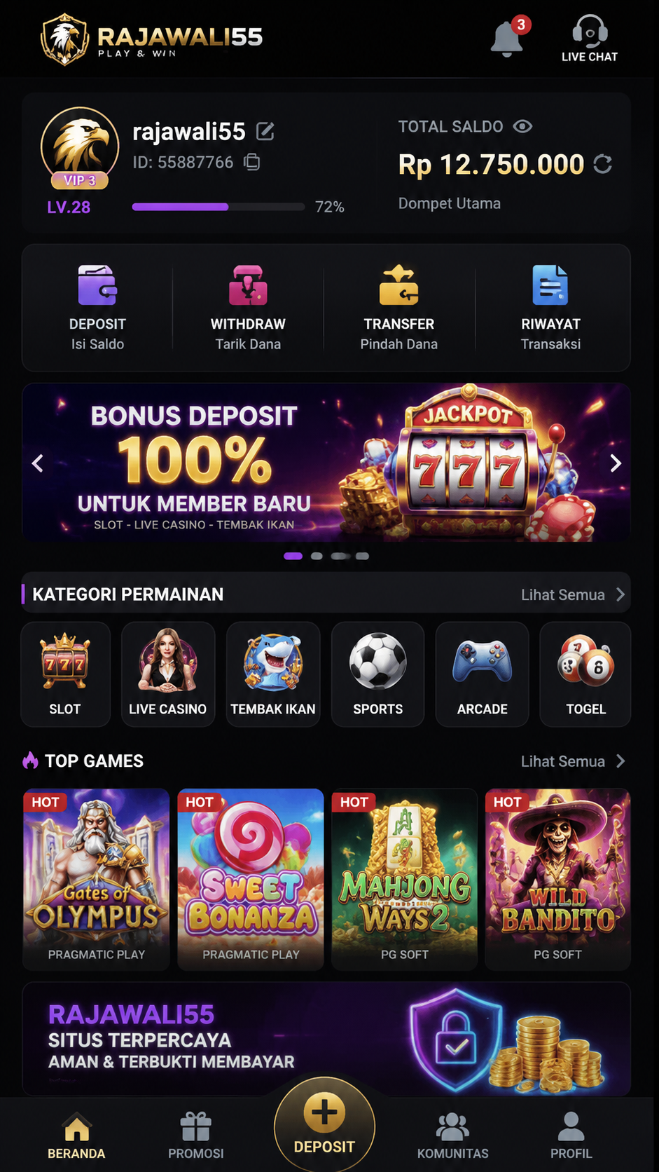Screenshot 3 rajawali55